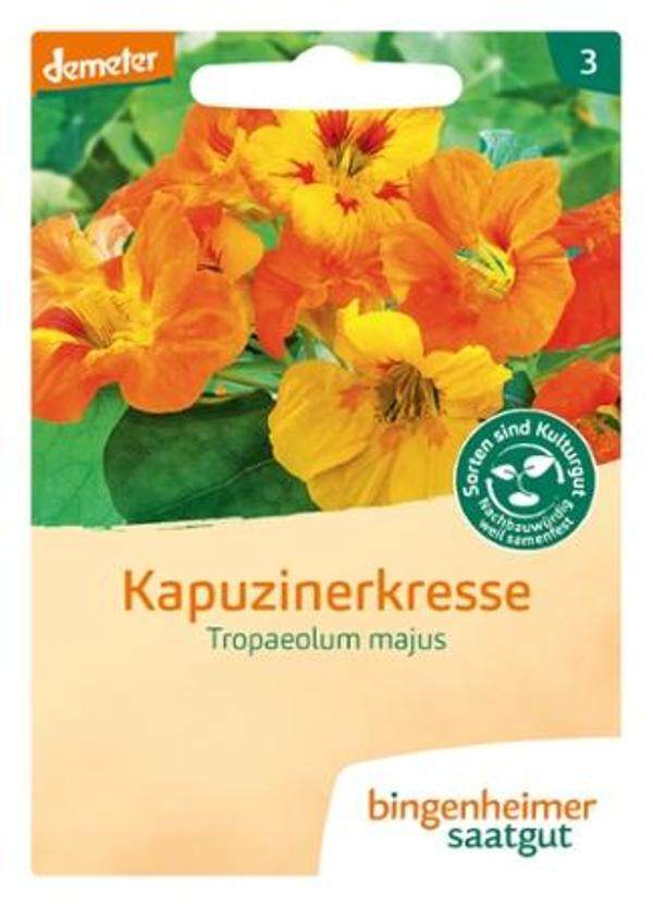 Produktfoto zu Saatgut Kapuzinerkresse rankend