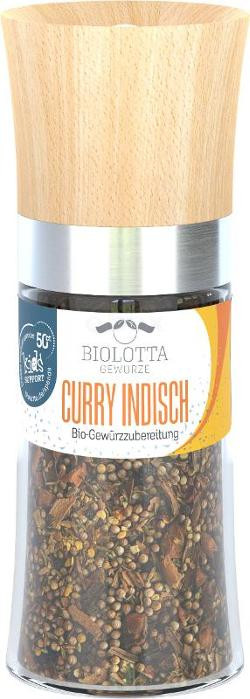 Produktfoto zu Curry Indisch grob (Gewürzmühle) 50g