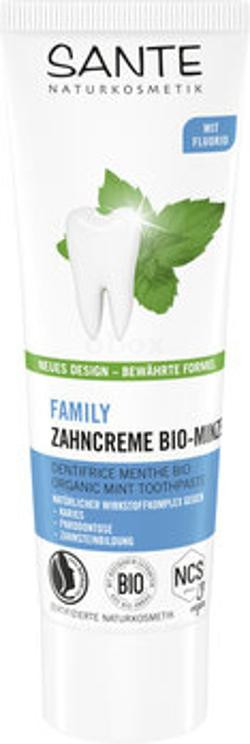 Produktfoto zu FAMILY Zahncreme Minze mit Fluorid 75ml