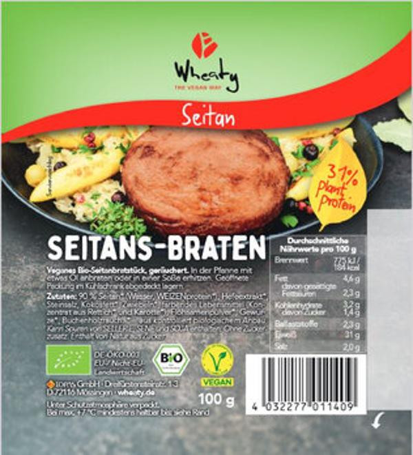 Produktfoto zu Seitans-Braten 1000g